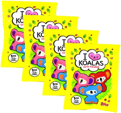 Produktbild von Koalas Figur - I Love Koalas - Sammelfigur - 4 Tüten