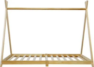 Obrázek produktu pro Dětská postel Rebecca Mobili, na matraci 90x200, hnědé dřevo