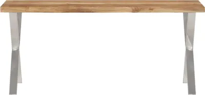 Produktbild von vidaXL Bank Baumkante 105 cm Massivholz Akazie