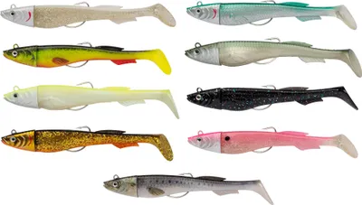 Produktbild von Berkley Power Sardine - montierter Gummifisch + 2 Ersatzkörper, Gewicht:10g, Länge:9cm, Farbe:White Chartreuse