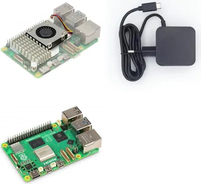 Produktbild von Raspberry Pi 5, 4GB RAM, Active Cooler Kit