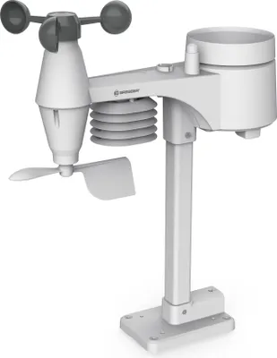 Produktbild von 5-in-1-Wetterstation Außensensor 39 x 34 cm weiß