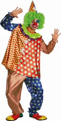 Produktbild von Mottoland Faschingskostüm Clown, Größe 52, Farbe original