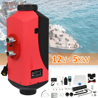 Immagine prodotto di Jopassy 5KW 12V Diesel Parcheggio Riscaldatore Auto Riscaldatore d'aria LCD Auto Camion per Camper Camion BarcheSilenziatore Rimorchio