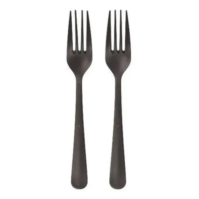 Produktbild von "Circulware" Mehrweg-Gabeln PP-MF 19 cm schwarz "Gaia" extra stabil