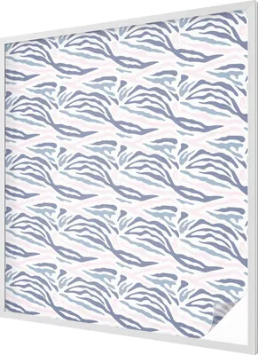 Obrázek produktu pro Vitrážová fólie na okna - 116x100 cm - vitrážový vzor - neprůhledná dekorativní fólie na ochranu soukromí - samolepicí, UV ochrana - vzor zebra