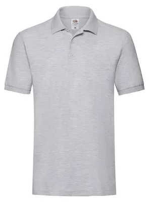 Produktbild von Fruit of the Loom - "Premium" Poloshirt für Herren FK2189 (M) (Grau meliert)