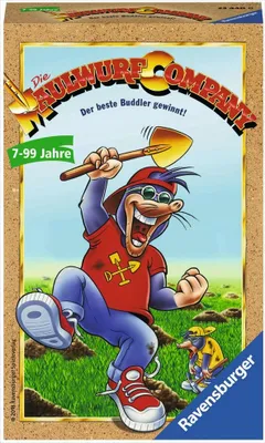Produktbild von Ravensburger Die Maulwurf Company, Brettspiel, Strategie, 7 Jahr(e), 10 min, Familienspiel