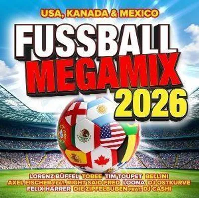 Produktbild von Fussball Megamix - USA,Kanada & Mexico 2026