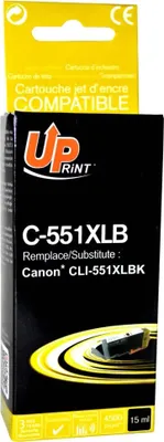 Produktbild von Tintenstrahl UPRINT CLI-551XL CANON, Schwarz