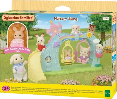 Produktbild von Sylvanian Families 5745, Schaukel, 3 Jahr(e), Mehrfarbig, Kunststoff