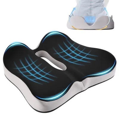 Produktbild von Ergonomisches Sitzkissen (Schwarz Grau)