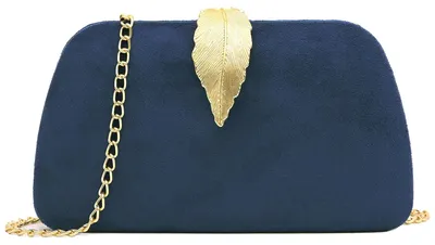 Produktbild von Elegante Abend Clutch Tasche mit Blattverschluss