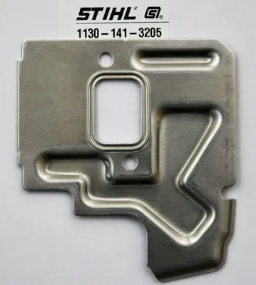 Produktbild von Stihl Original Kühlblech Blech für Auspuff MS170 MS180 - 11301413205