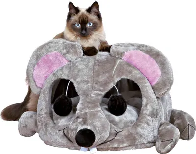 Produktbild von TRIXIE Cosy Cat Cave Junior Light Grey