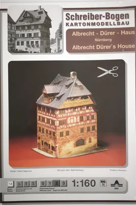 Produktbild von Schreiber-Bogen Kartonmodellbau Albrecht-Dürer-Haus N