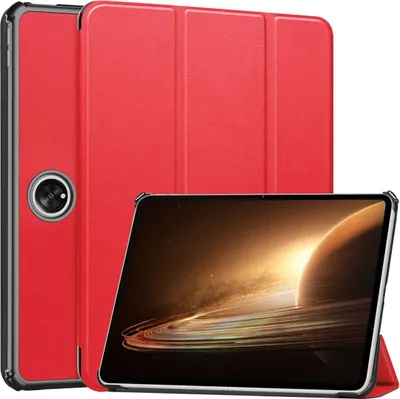 Zdjęcie produktu dla Pokrowiec ochronny na tablet OPPO Pad 2 (11,6 cala) Smart Cover Case, kolor: czerwony