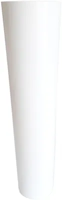 Produktbild von Multiitem Elegante Hohe Glasvase Weiß Glänzend H70