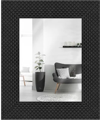 Produktbild von MendeFrames H225 Wandspiegel Modern schwarz 60x60 cm