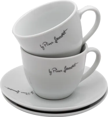 Obrázek produktu pro Lamart Lt9207 Sada Šálek S Podšálkem 2 Ks 300Ml Kaffe
