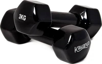 Produktbild von Kawanyo Vinyl Hanteln - 2x 3 kg