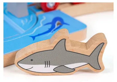 Image de Bigjigs Rail Vortex avec requins