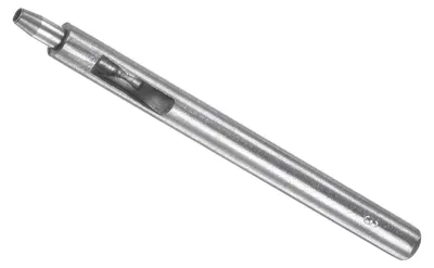 Productafbeelding van Ledergatpons - 3 mm gatdiameter - Ronde gatpons en klinknagelset