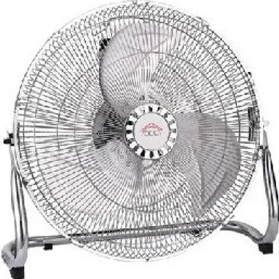 Zdjęcie produktu dla DCG Eltronic CRB1220, Chrom, Podłoga, 45 cm, 130 W, AC 230 V, 50 Hz, 550 mm