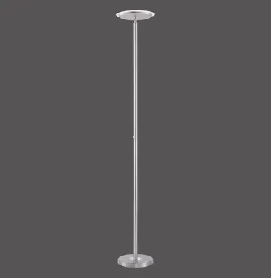 Image de Plafonnier LED, noir, variateur tactile, hauteur 181 cm