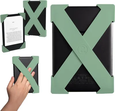 Productafbeelding van Lichtgewicht Handriem Accessoire voor eReaders - Strapsicle - 2 Bandjes voor Eindeloos Leescomfort