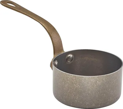 Obrázek produktu pro GENWARE Vintage nerezový servírovací hrnec, objem: 0,14 litru, výška: 40 mm