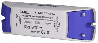 Productafbeelding van ETZ250 elektronische transformator, 230V, 0-250W, voor 12V halogeenverlichting