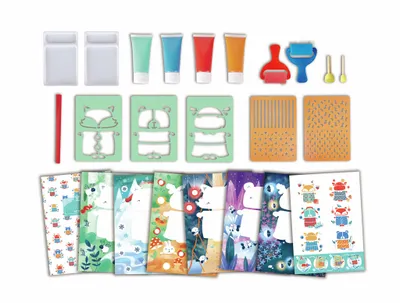 Produktbild von Hape E1067, Guss-/Mal-Set für Kinder, 2 Jahr(e), Mehrfarbig, 24 Stück(e)