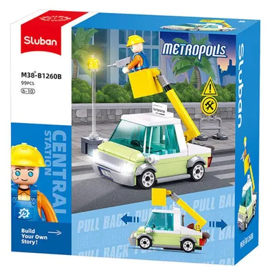 Imagen del producto de Sluban Metropolis M38-B1260B: Vehículo de reparación