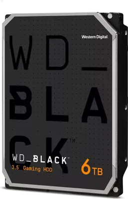 Obrázek produktu pro Western Digital WD_BLACK WD6004FZBX, 6 TB, 7200 ot/min, 256 MB, 3.5", Serial ATA III