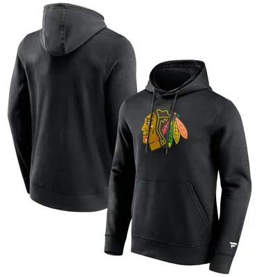 Immagine prodotto di Felpa con cappuccio da uomo Chicago Blackhawks NHL Primary Logo Graphic Taglia: S