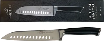 Produktbild von Lion Sabatier Couteau Santokumesser Küchenmesser Kochmesser 17,7 cm Edelstahl