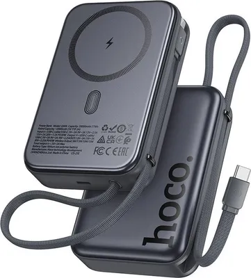 Obrázok produktu pre Powerbank Hoco 20000 mAh kompatibilný s MagSafe QC PD 45W Q44A čierna