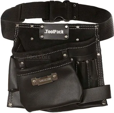 Produktbild von Toolpack Werkzeug-Gürtel mit 1 Tasche aus Leder Industrial 366.002