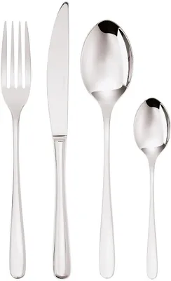 Imagen del producto de Conjunto de cubiertos de acero inoxidable 18/10 Sambonet Taste, 24 piezas, color plateado, modelo 52553-81