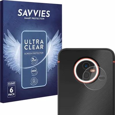 Produktbild von 6x Für Gigaset GX4 Pro (NUR Kameraschutz) Schutzfolie Savvies Displayschutz Display Schutz Folie Klar Transparent