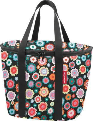 Produktbild von Klickfix Thermo-Tasche für Lenkerkorb 34x26x25cm, happy flowers, 16ltr,360g