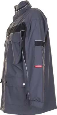 Produktbild von Planam Allwetterjacke Plaline Gr. 2XL schiefer/schwarz