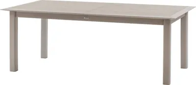 Produktbild von Ausziehbarer gartentisch "allure" holz- &amp hafereffekt 12-sitzer aus aluminium   - Hespéride