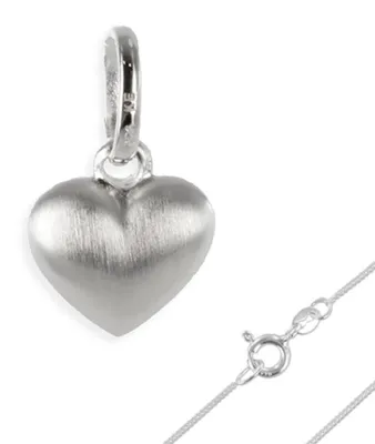 Produktbild von Kinderkette 925 Silber Kinder Kette Herz Anhänger Kinderschmuck