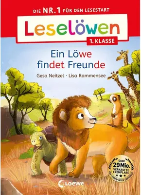 Image de Leselöwen 1. Klasse - Ein Löwe findet Freunde