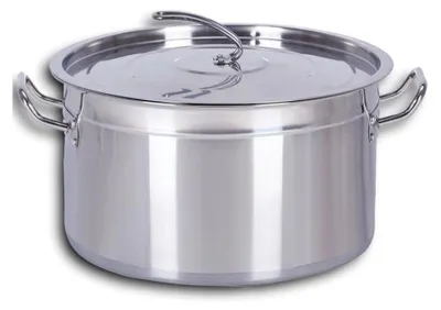 Produktbild von HOOZ Gastronomie Kochtopf Suppentopf - 30 bis 100 Liter Edelstahl Kochtöpfe - geeignet für alle Herdarten & große Küchen