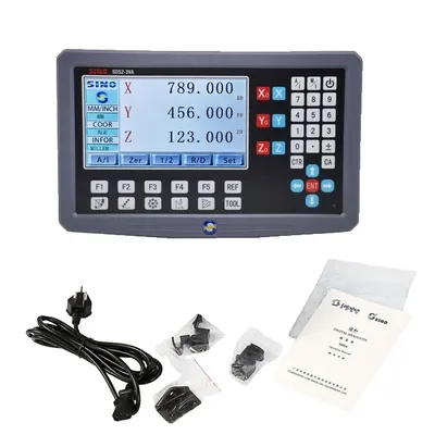 Zdjęcie produktu dla Zestaw DRO, 3-osiowy, wyświetlacz LCD, wyświetlacz LCD SDS2-3VA
