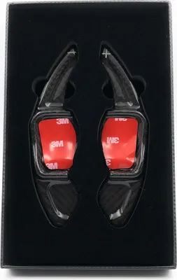 Produktbild von Onwomania Schaltwippen Dsg Shift Paddle für Golf 5 Golf 6 (auch gti) Amarok Beetle Eos Sharen T5 Scirocco 08 100 % Carbon