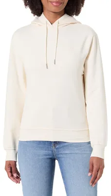 Produktbild von Calvin Klein Women's Ls Archive Terry Po Hood Lv047C224G Sweatshirts, White, XL